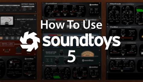 How To Use Soundtoys 5 with Rory Webb | Tutorial 08 - Filterfreak and ...