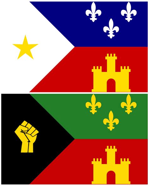 Acadiana Black Pride flag : r/vexillology