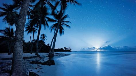 Night Time Beach Wallpapers - Top Free Night Time Beach Backgrounds - WallpaperAccess