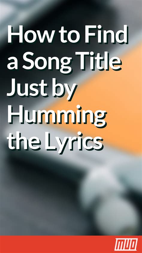 Find A Song By Humming - All You Need Infos