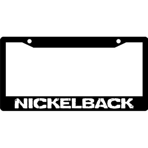 Nickelback Logo License Plate Frame