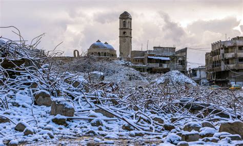 Snow Blankets Iraq For Just The Second Time In 100 Years