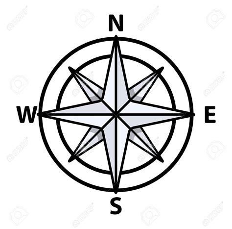 Compass clipart black and white, Compass black and white Transparent FREE for download on ...