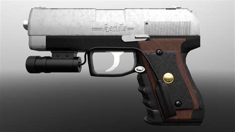 ArtStation - Silver Ghost (Resident Evil 4 Handgun)