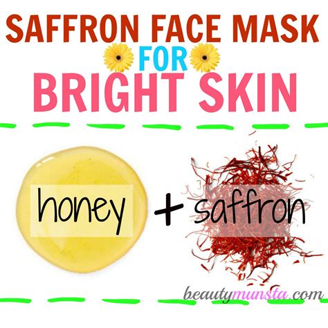 Homemade Saffron Face Mask Recipes | Royal Facial Treatment - beautymunsta