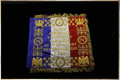 Flag of the imperial guard napoleon