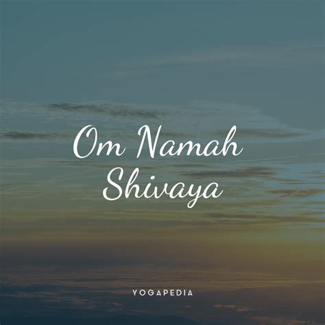 What is Om Namah Shivaya? - Definition from Yogapedia | Kundalini mantra, Meditation mantras ...