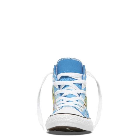 Converse Kids Chuck Taylor All Star Dino's Beach Party Junior High Top ...