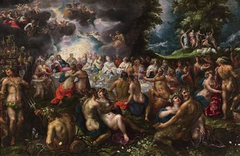 Gillis-van-Valckenborch-THE-MARRIAGE-OF-PELEUS-AND-THETIS – THE SHIELD OF ACHILLES