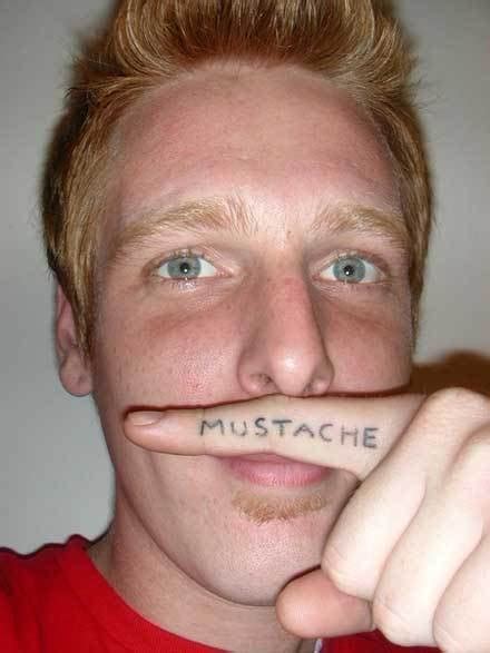 Fashiontribes: A Mustache Tattoo? It's really not what you think-Rachel ...