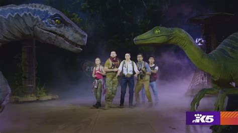 Behind the scenes with 'dinoteers' at Jurassic Park Live Tour | king5.com