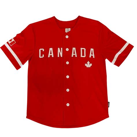 Men's Team Canada Baseball Jersey | Walmart Canada