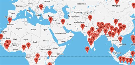 A Map of Endangered Languages Around the World