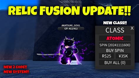 Fusion Update + New Class and CODE!! | A Hero's Destiny - YouTube