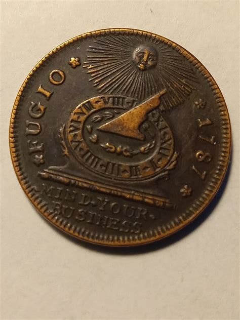 US 1787 Fugio Copper Large Cent Replica in Great Quality. - Etsy