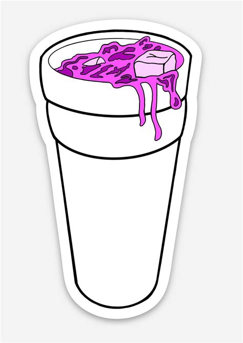 Styrofoam Double Cup Vinyl Sticker - Etsy