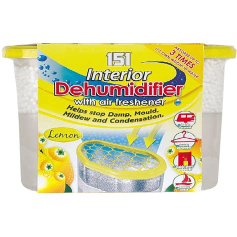 Set Of 3 Scented Interior Dehumidifiers