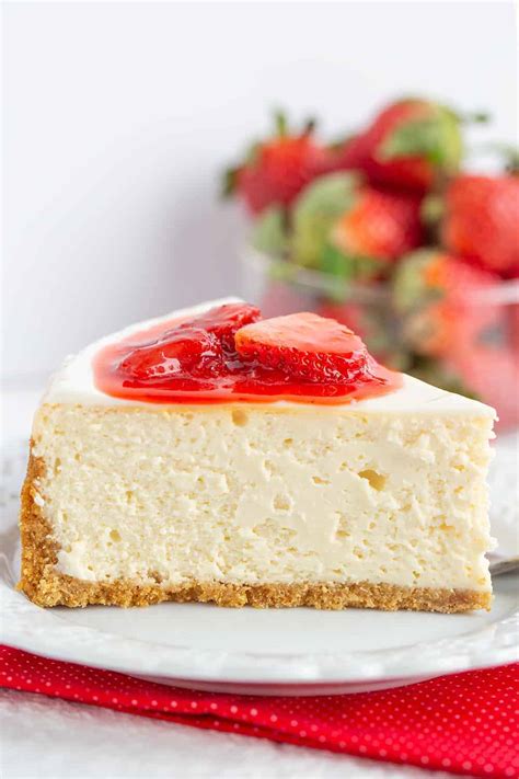 Strawberry Cheesecake - i am baker