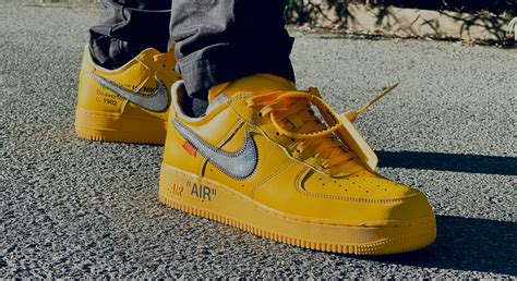 Wearing Nike's Off-White Air Force 1 'Lemonade': 2021's best sneaker?