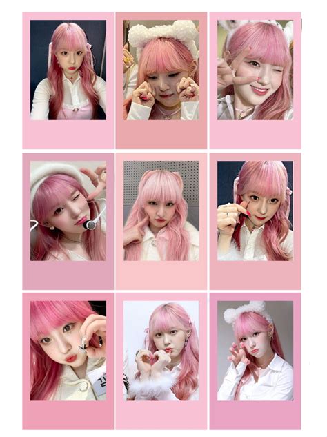 I Love Girls, Photo Card Printing, Polaroid Template, Rosé Cute, Korean ...