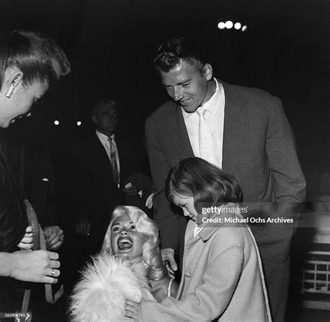 Actress Jayne Mansfield and Mickey Hargitay with daughter Jayne Marie... News Photo - Getty Images