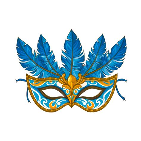 AI generated Modern Carnival Mask Design Png 38364971 PNG