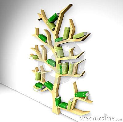 Bookshelf In The Shape Of Tree Stock Photos - Image: 31033583