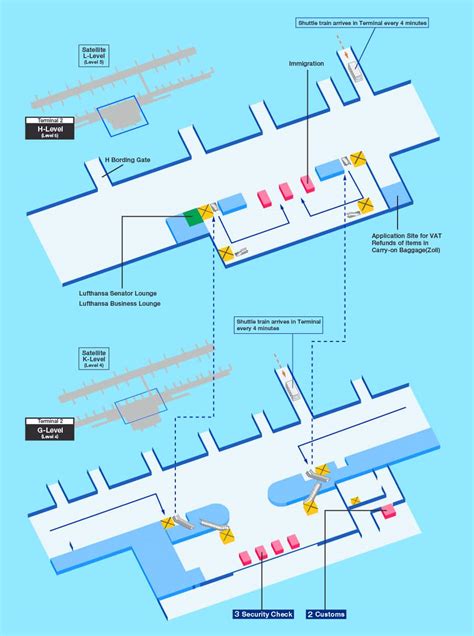 Guide for facilities in Munich Franz Josef Strauss Airport | Airport ...