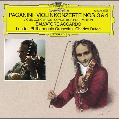 ‎Paganini: Violin Concertos Nos. 3 & 4 de Charles Dutoit, London ...