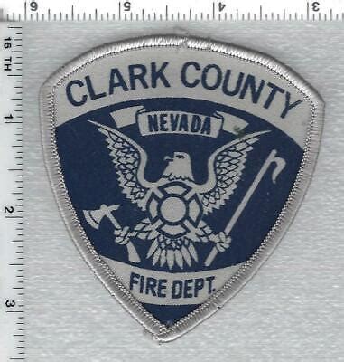 Clark County Fire Department (Nevada) Cap/Hat Patch | eBay