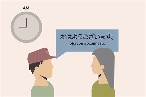 'Good Morning' and Other Common Japanese Greetings