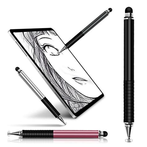 Universal 2 In 1 Stylus Drawing Tablet Pens Capacitive Screen Caneta Touch Pen For Mobile ...