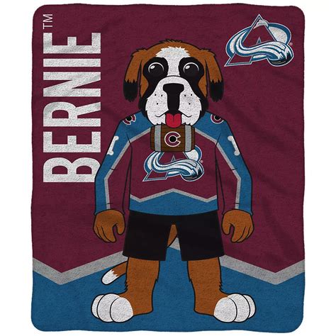 Sleep Squad Colorado Avalanche Bernie Mascot Blanket | Academy