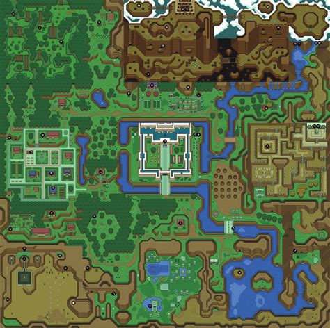 Mike's RPG Center - Zelda: A Link to the Past - Maps