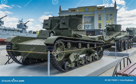 The Soviet Fighting Tank Editorial Image | CartoonDealer.com #38179714