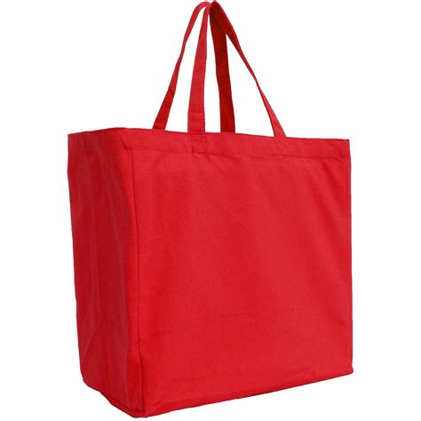 Reusable Heavy Duty 100% Cotton Canvas Grocery Bags | With Strong Handles Holds up to 50lbs ...