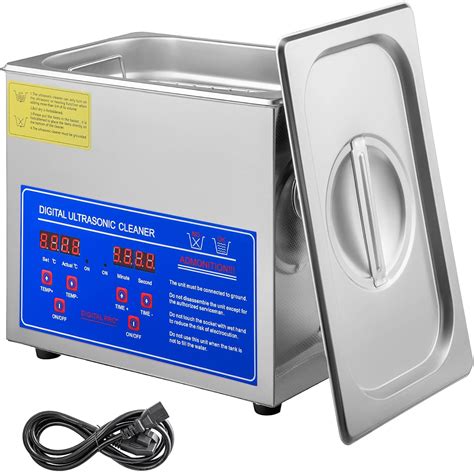 VEVOR Professional 3L Ultrasonic Cleaner Lab Ultrasonic Cleaner with ...