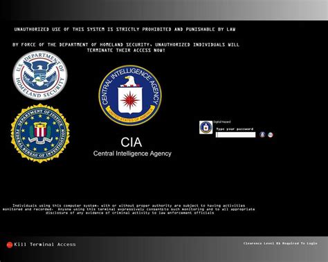 Download Cia Logo And Homeland Security Wallpaper | Wallpapers.com