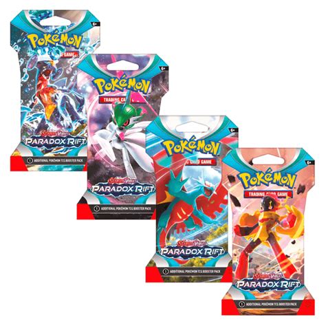 Pokemon Scarlet and Violet Paradox Rift Sleeved Booster Pack Bundle (2 – Collector's Avenue