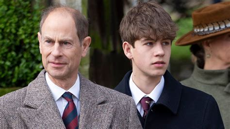 James, Earl of Wessex, 16, is identical to dad Prince Edward in ...