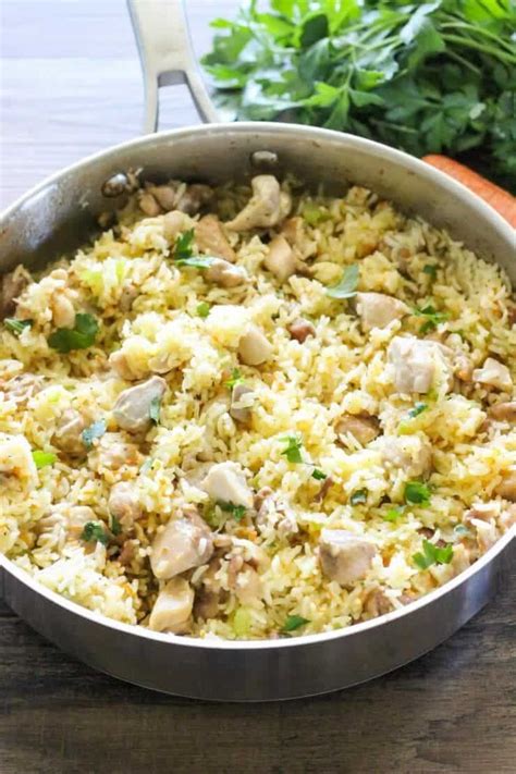 One-Pot Chicken and Rice Recipe - I Heart Naptime