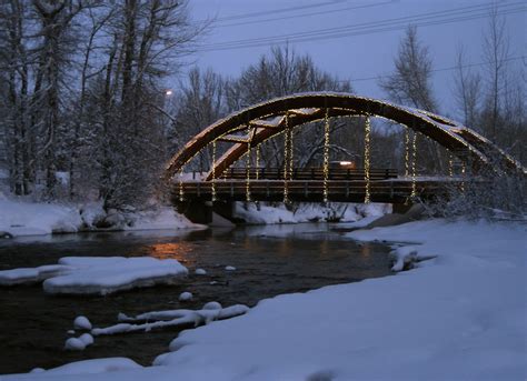 Winter Bridge | Luke Warmwater | Flickr