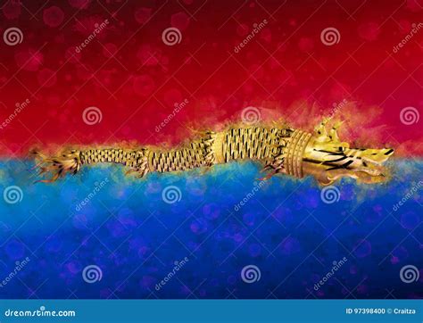 Dacian Draco Flag stock illustration. Illustration of romania - 97398400