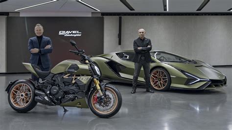 Una moto única: Ducati Diavel 1260 Lamborghini, inspirada en el Lambo Sián FKP 37 – Spirit Motor ...