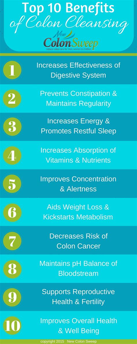 Top 10 Benefits of Colon CleansingNew Colon Sweep™