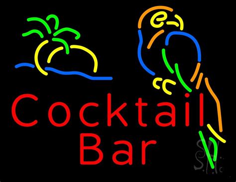 Cocktail Bar LED Neon Sign - Cocktail Neon Signs - Everything Neon