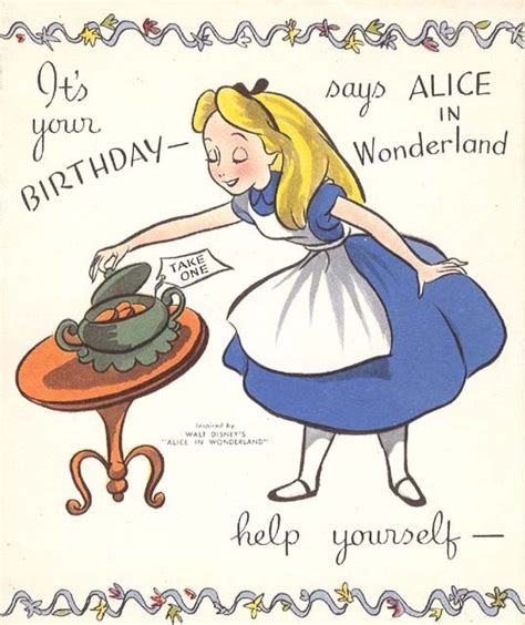 Alice And Wonderland Birthday Quotes - ShortQuotes.cc