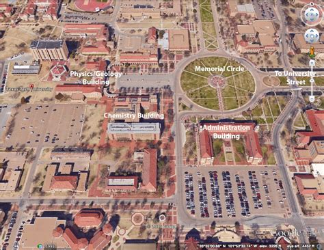 Texas Tech Campus Map | Printable Maps