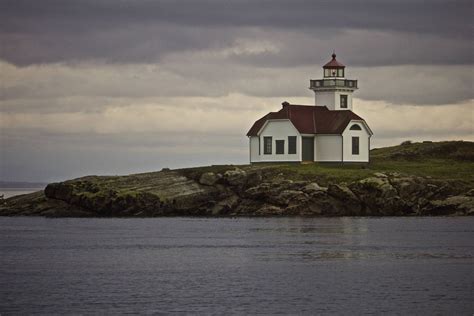 HD wallpaper: lighthouse, san juan islands, patos island, washington ...