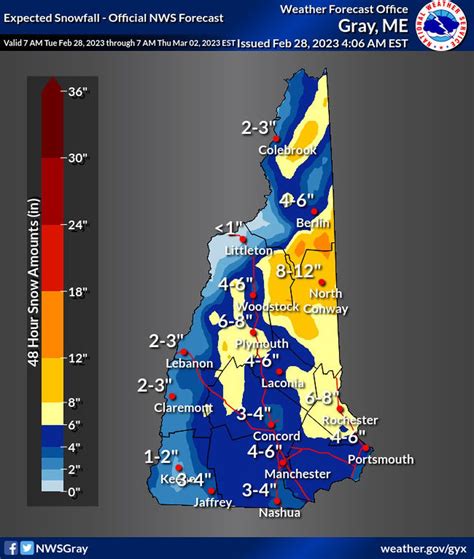 Boston weather: Maps show how much snow to expect